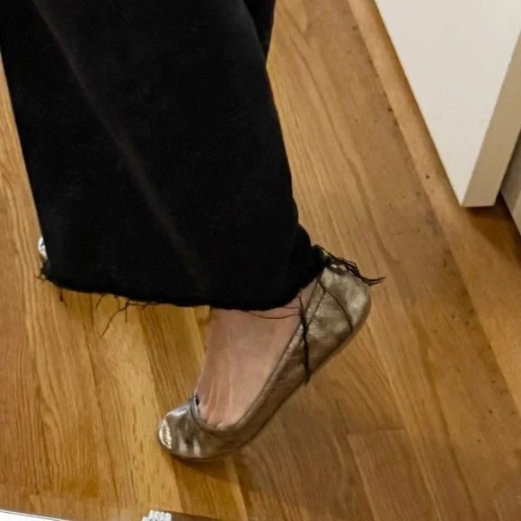 Coach Metallic Bronze Ballet Flats | Classic + Chic - Picture 8 of 9